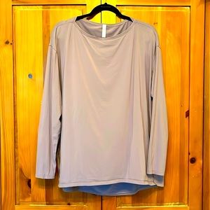 Lululemon Back in Action Long Sleeve Top Size 12